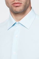 Gege Shirts & Tops SHORT SLEEVE ESSENTIAL SHIRT BLUE