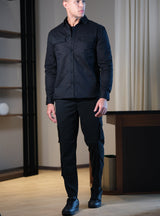 Gege CARGO SHIRT - BLACK