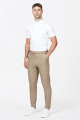 Gege GOLF 365 PLAIN TROUSERS - CAMEL BROWN