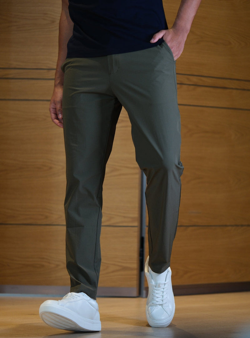 Gege GOLF 365 PLAIN TROUSERS - PINE