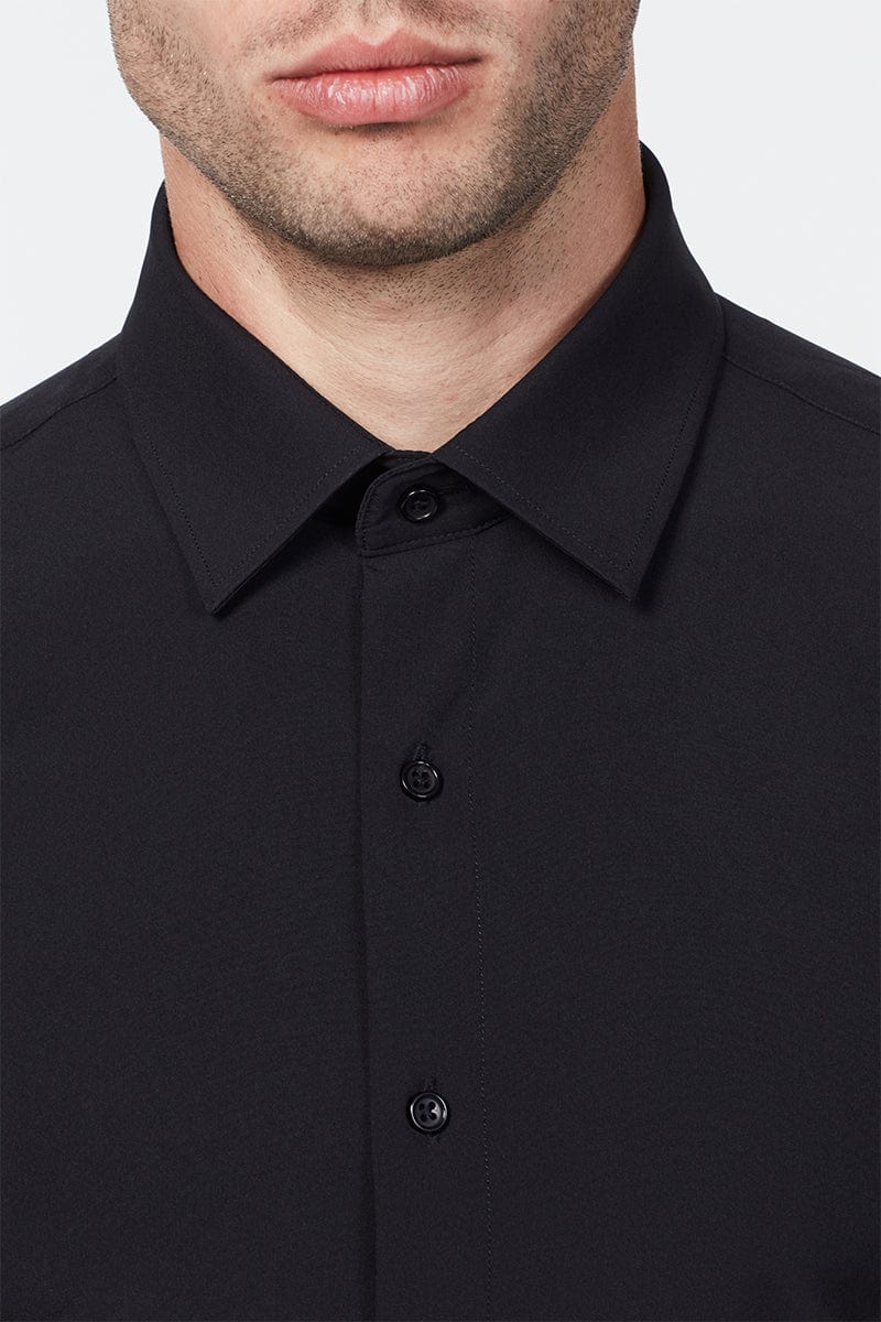 Gege Shirts & Tops SHORT SLEEVE ESSENTIAL SHIRT BLACK